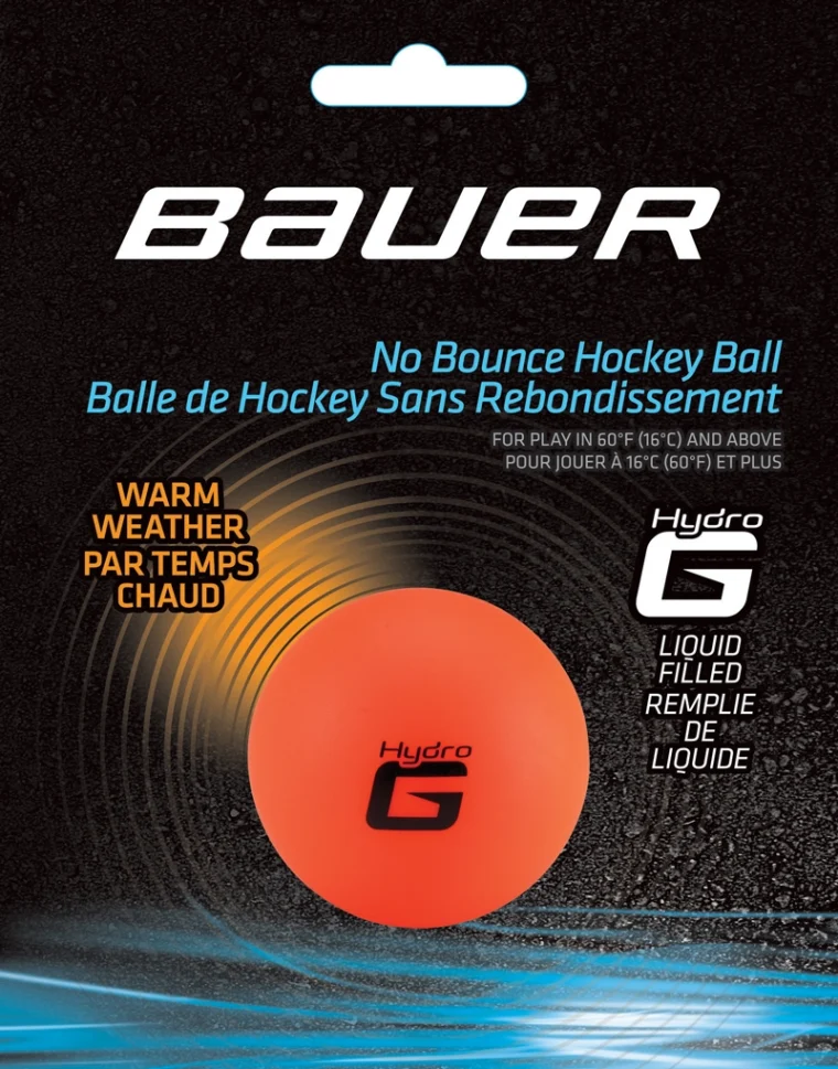 BAUER míček Hydro G Warm Orange teplé počasí