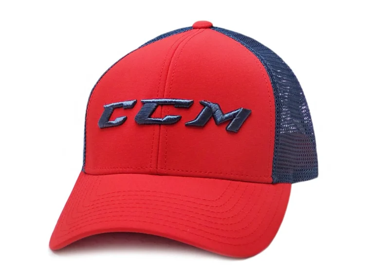 CCM kšiltovka Mesh Back Trucker Red
